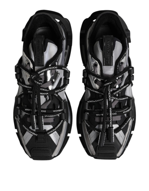Dolce & Gabbana Multicolor Panelled Space Sneakers Shoes